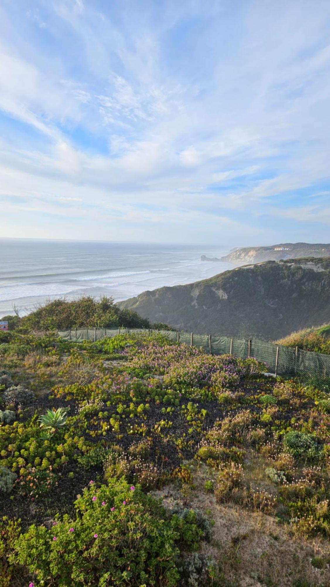 Apartamento Nazare Uninterrupted Views And Sounds Of The Sea Pataias Exterior foto